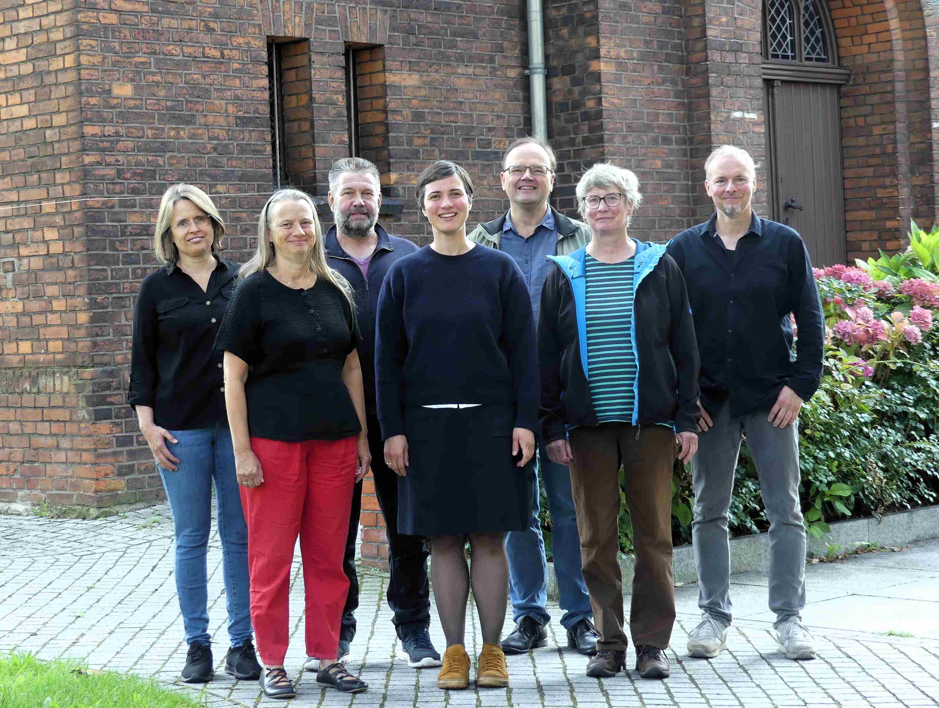 Mitarbeiterinnen und Mitarbeiter der Kirchengemeinde Kaulsdorf